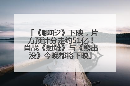 《哪吒2》下映，片方预计分走约51亿！肖战《射雕》与《熊出没》今晚都将下映