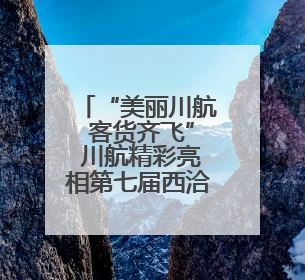 “美丽川航 客货齐飞” 川航精彩亮相第七届西洽会