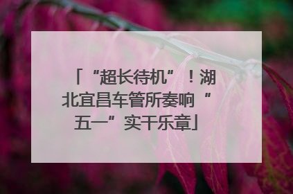 “超长待机”！湖北宜昌车管所奏响“五一”实干乐章