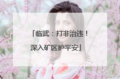 临武：打非治违！深入矿区护平安