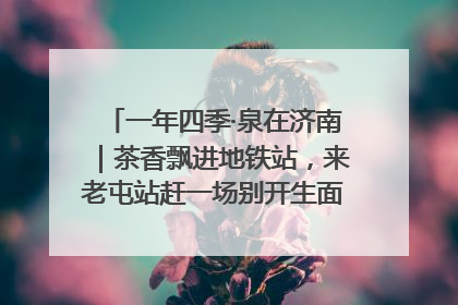 一年四季·泉在济南｜茶香飘进地铁站，来老屯站赶一场别开生面的“茶韵市集”！