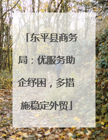东平县商务局：优服务助企纾困，多措施稳定外贸