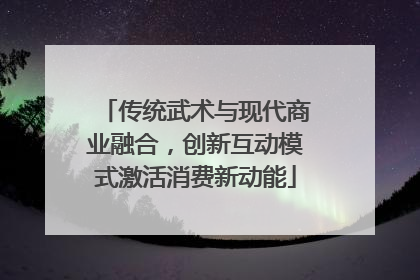 传统武术与现代商业融合，创新互动模式激活消费新动能