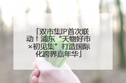 双市集IP首次联动！浦东“天物好市×初见集”打造国际化跨界嘉年华