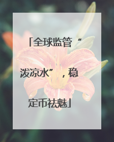全球监管“泼凉水”，稳定币祛魅