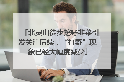 北灵山徒步挖野韭菜引发关注后续，“打野”现象已经大幅度减少