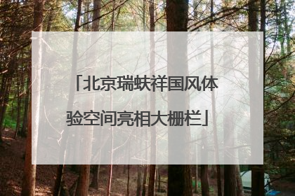 北京瑞蚨祥国风体验空间亮相大栅栏