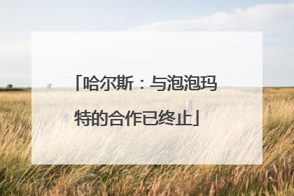 哈尔斯：与泡泡玛特的合作已终止