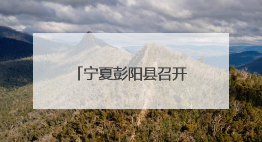 宁夏彭阳县召开自治区、固原市劳动模范和先进工作者座谈会