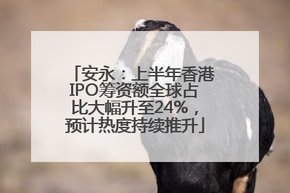 安永：上半年香港IPO筹资额全球占比大幅升至24%，预计热度持续推升