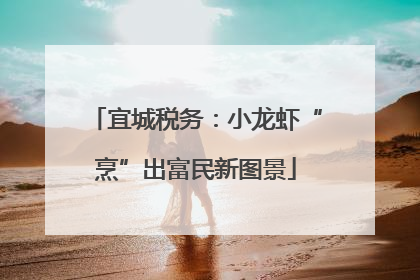 宜城税务：小龙虾“烹”出富民新图景