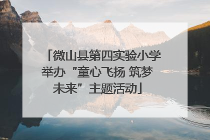 微山县第四实验小学举办“童心飞扬 筑梦未来”主题活动