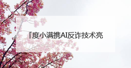 度小满携AI反诈技术亮相Create2025百度AI开发者大会 让参会者体验防深伪技术