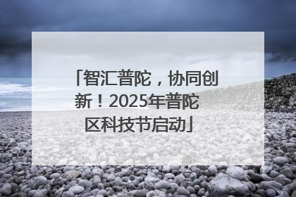智汇普陀，协同创新！2025年普陀区科技节启动