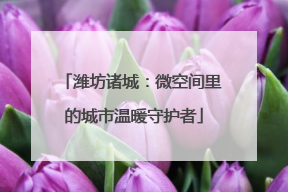 潍坊诸城：微空间里的城市温暖守护者