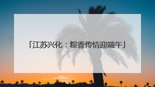 江苏兴化：粽香传情迎端午