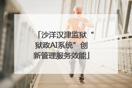 沙洋汉津监狱“狱政AI系统”创新管理服务效能