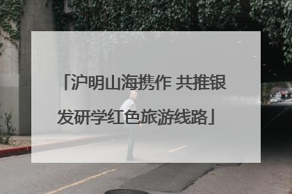 沪明山海携作 共推银发研学红色旅游线路