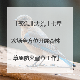 聚焦北大荒丨七星农场全方位开展森林草原防火督查工作