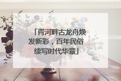 胥河畔古龙舟焕发新彩，百年民俗续写时代华章