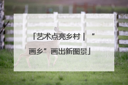 艺术点亮乡村｜“画乡”画出新图景