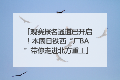 观赛报名通道已开启！本周日铁西“厂BA”带你走进北方重工