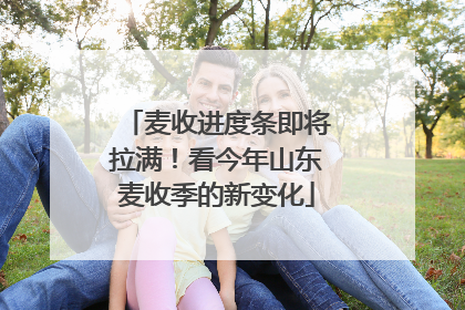 麦收进度条即将拉满！看今年山东麦收季的新变化