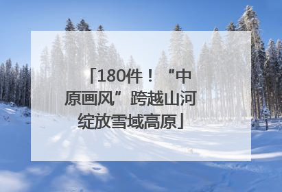 180件！“中原画风”跨越山河绽放雪域高原