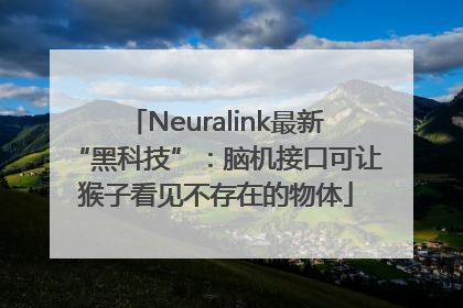 Neuralink最新“黑科技”：脑机接口可让猴子看见不存在的物体